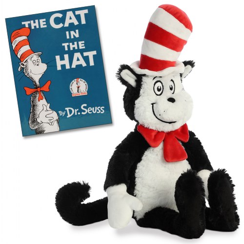 cat in the hat stuffed toy