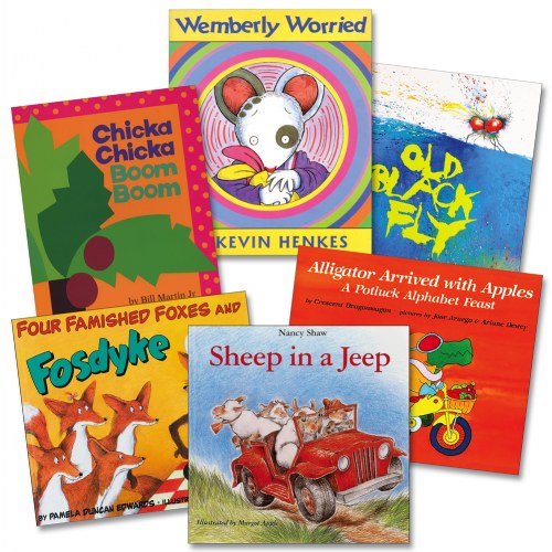 Popular Phonemic Awarnes Books - Set of 6