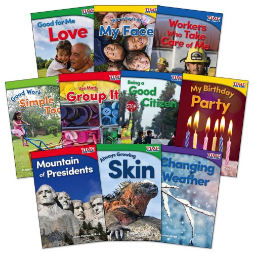 TIME FOR KIDS® Grade K Readers Nonfiction Classroom Reading Collection Set 3 - Set of 10