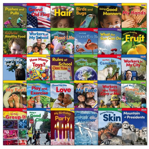 TIME FOR KIDS® Grade K Readers Nonfiction Classroom Reading Collection - Set of 30