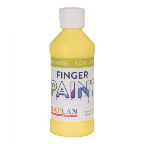 Kaplan Kolors Finger Paint - Yellow 8 oz