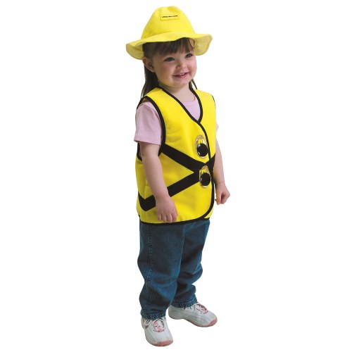 Toddler Construction Worker Vest & Hat
