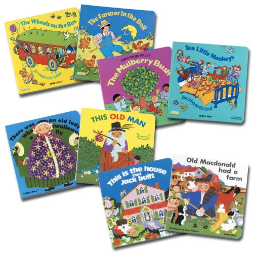 Rhythm and Rhyme Board Books (Set of 8)