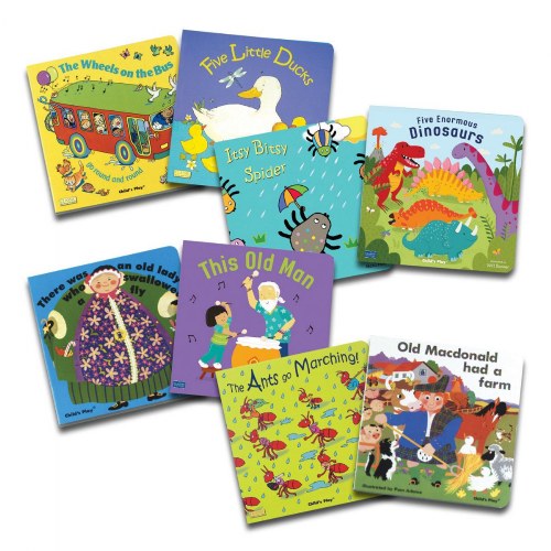 Classic Rhythms and Rhymes Board Books - Set of 8