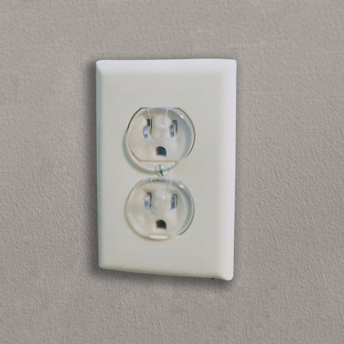 Ultra Clear Outlet Cover Plugs 12 Pack