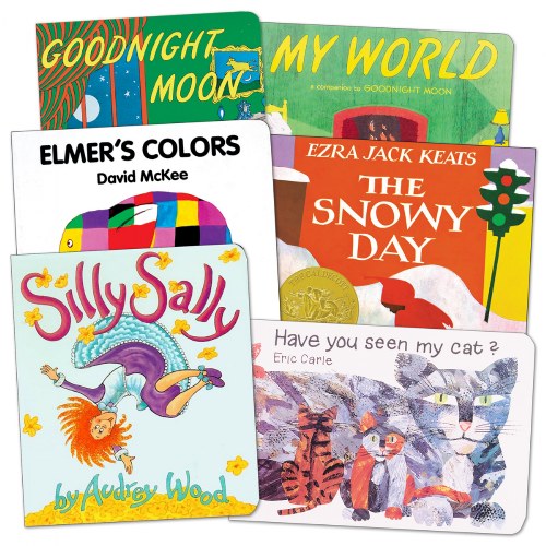 Classic Board Books for Individual or Classroom Reading Set 2 - Set of 6