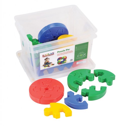 Puzzle Pie Manipulative Set (30 Pieces)