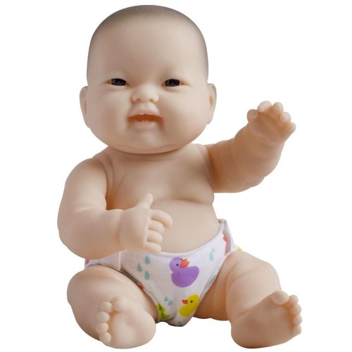14" Lots To Love Baby Doll in Diaper with Golden Light Skin Tone