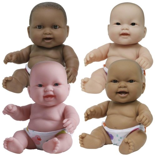 multicultural baby doll set