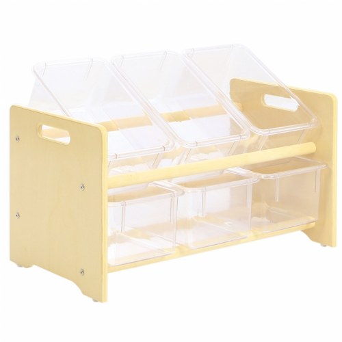 Carolina Shape-A-Space™ Two Shelf Storage Unit - Acrylic Back