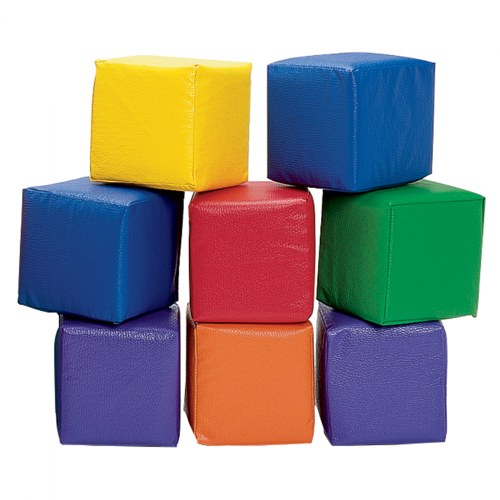 Soft Oversized Toddler Blocks - 12 Pieces