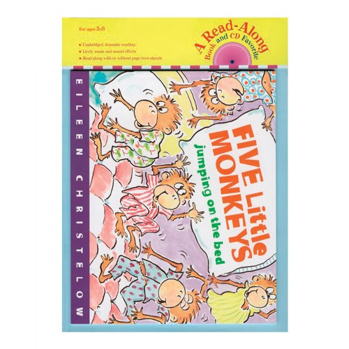 Five Little Monkeys Jumping on the Bed Book and CD