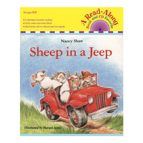 Sheep in a Jeep Book and CD