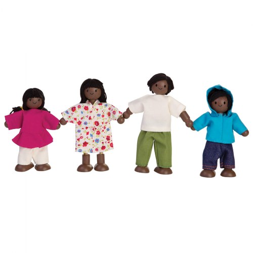 African American Family Set