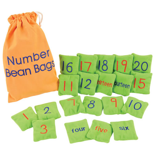 Number Bean Bags