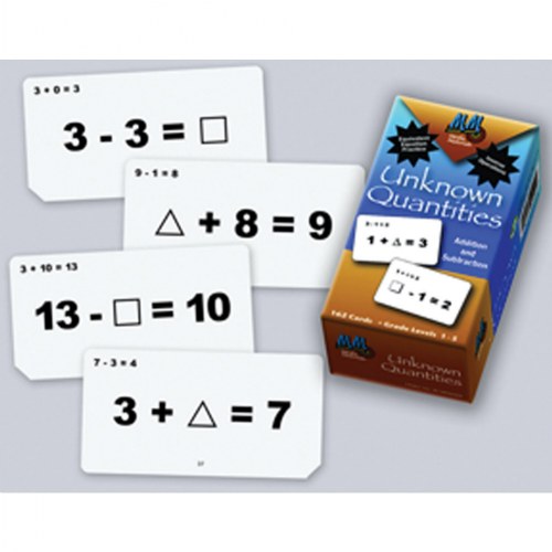 Addition And Subtraction Unknown Quantities Flashcards