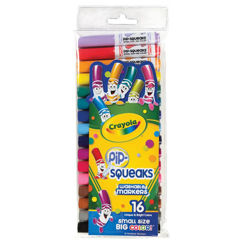 Crayola® 16-Count Pip-Squeaks Markers - Single Box