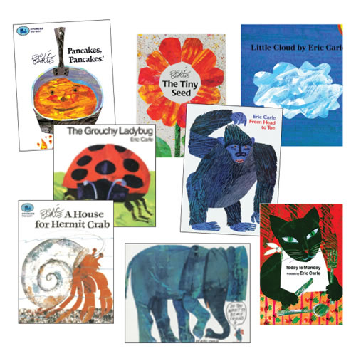 Eric Carle Paperback Collection (Set of 8)