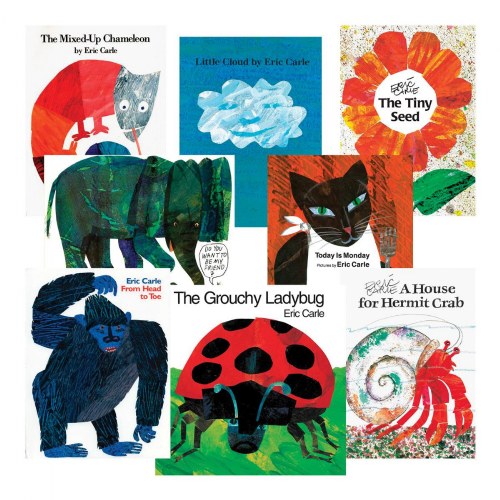 Eric Carle Paperback Books - Set of 8