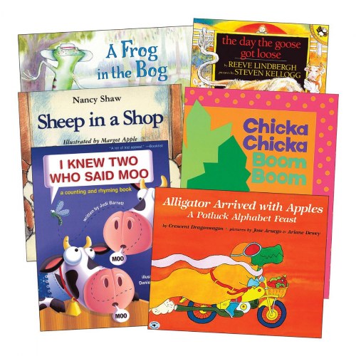 Animal Rhymes Books - Set of 6