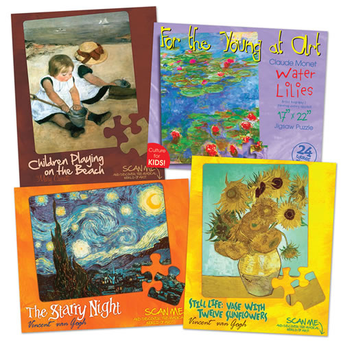 Famous Artist Floor Jigsaw Puzzles