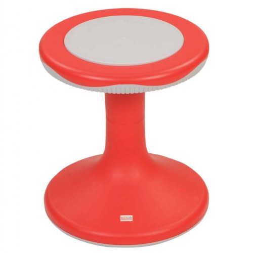 K'Motion Flexible Seating Stool - 15" Red