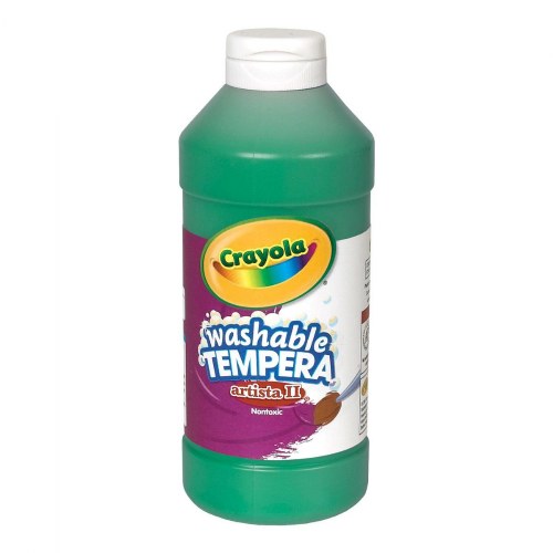 Crayola® Artista ll Washable Tempera Paint - Green - 16 oz