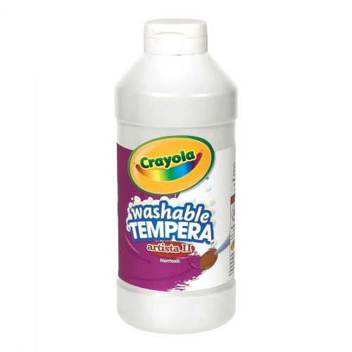 Crayola® Artista ll Washable Tempera Paint - White - 16 oz