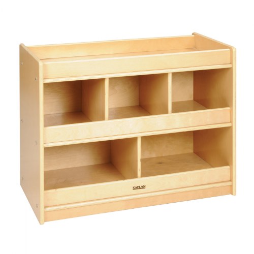 Carolina Wooden 5-Cubby Storage Center