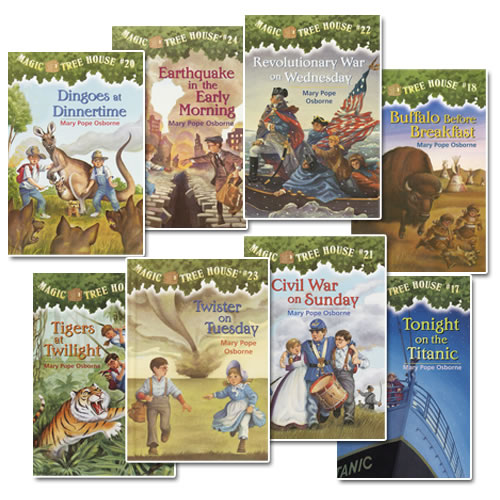 Magic Tree House Paperback Book Set 1 #1-8 Level M - Set of 8