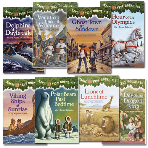 Magic Tree House Boxed Set (Vol. 1-4)