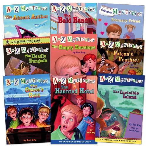 A to Z Mysteries Book Set A through I - Set of 9 Paperback Books