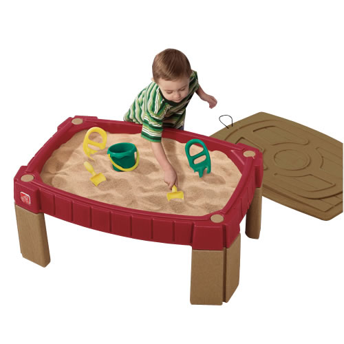 Naturally Playful Sand Table with Lid