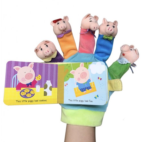 Hand Puppet Book Set of 2