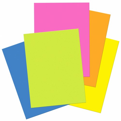 Tru-Ray® 9" x 12" Construction Paper - Florescent Colors