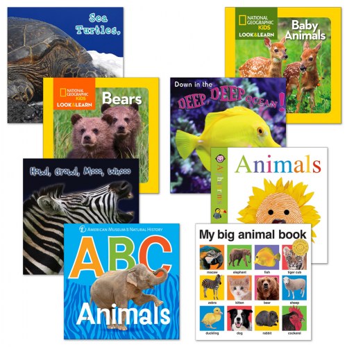 Animal Board Books (Set of 8)