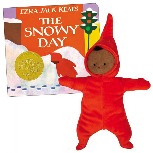 The Snowy Day Plush Doll and Board Book Set