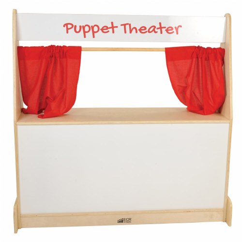 Puppet Theater with Dry Erase Panel