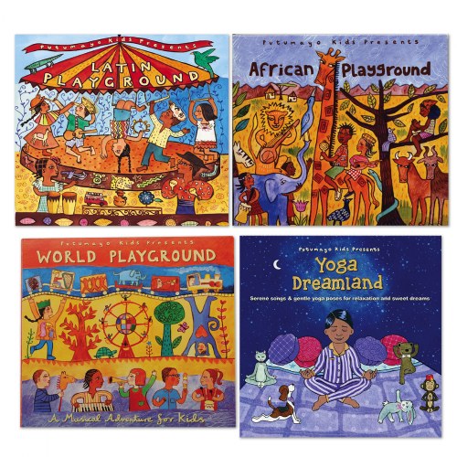Putumayo Kids Global CD Collection - Set of 4