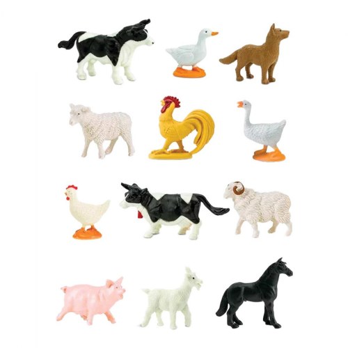 Farm Animal Minis - Set of 12