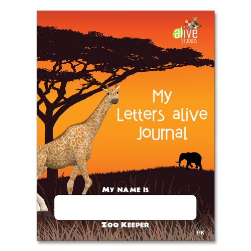 My Letters alive® Journal - PreK - Single
