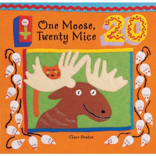 One Moose, Twenty Mice - Board Book