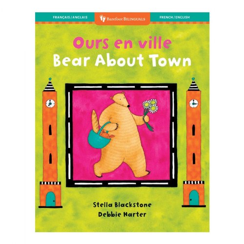 Bear About Town Board Book - Multiple Languages