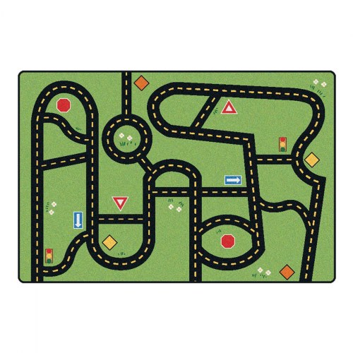 Drive and Play Accent Rug - 3'x 4'6"