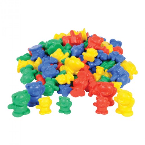 Textured Colored Bear Attribute Counters