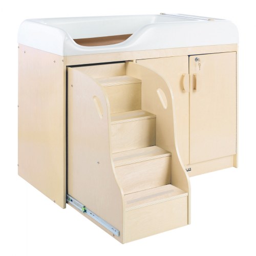 Carolina Changing Table with Stairs