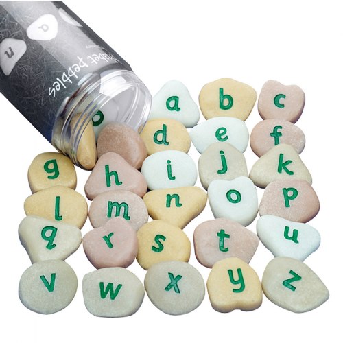 Lowercase Alphabet Pebbles - Set of 26