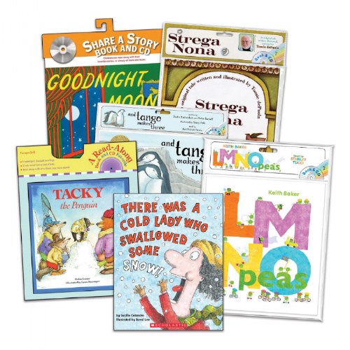 Classic Read-Aloud Books and CDs -  Set of 6