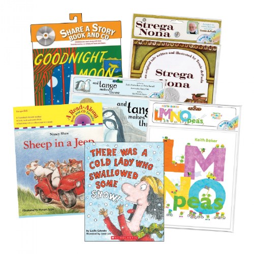 Classic Read-Aloud Books and CDs -  Set of 6