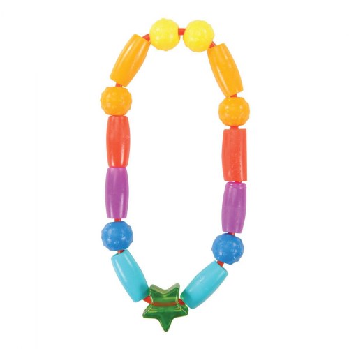 Colored Multi Shaped Teething Beads